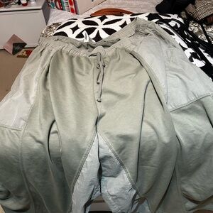 Women's Sage Green Baggy Pants